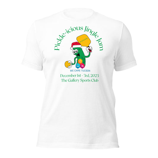 Pickle-icious Jingle Jam Unisex t-shirt