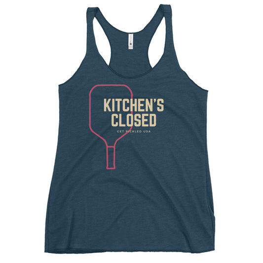 Kitchen’s Closed Women's Racerback Tank